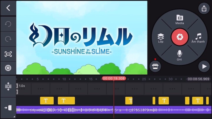 Dự án vietsub anime collab ngắn "Tensura x Sunshine in the Mirror" của tui