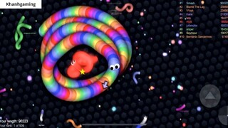 Slither.io A.I. 200,000+ Score Epic Slitherio Gameplay #90 11