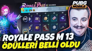 SÜPERR LAN !! M13 ROYALE PASS ÖDÜLLERİ BELLİ OLDU PUBG Mobile Güncelleme