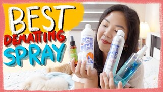 BEST DEMATTING SPRAYS FOR DOGS| The Poodle Mom
