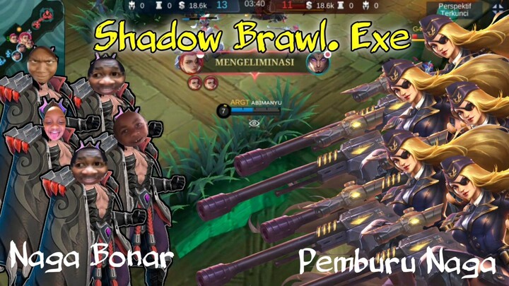 Shadow Brawl Exe - Lesley pemburu naga bonar