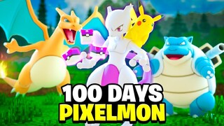 100 Days of Pixelmon in the Kanto Region!