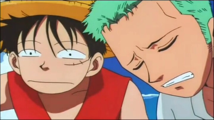 momen lucu Luffy dan Zoro kelaparan