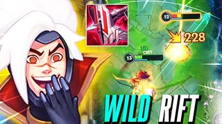 YASUO WITH SHIELDBOW ON MASTER - BUILD & RUNES - WILD RIFT