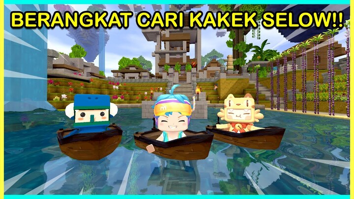 ZEDDAX ENCES DAN PETREK BERANGKAT MENCARI KAKEK SELOW!! (Mini World Survival S2E18)