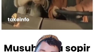 musuh para supir#zaintemanime #reaction #reactionvideo #lucu #videolucu #pov #jowo #wongjowo