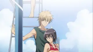 Ayuzawa want Usui by her side in beach volleyball game