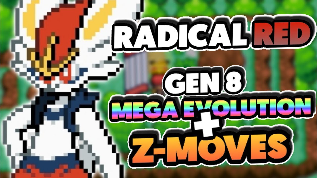 pokemon radical red all megas