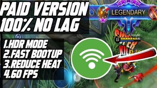 KILL LAG WITH THIS APP 100% LEGIT MOBILE LEGENDS BANG BANG