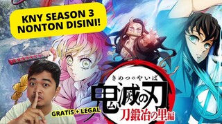 DEMON SLAYER SEASON 3 NONTON DIMANA?