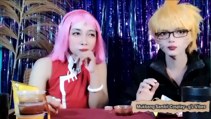 Part 3 END - Cosplayer! Mukbang Richeese Fire Chicken KUAT GAK YAH