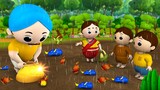 Fish Rain Hindi Story | मछलियों की बारिश हिन्दी कहानी - 3D Animated Kids Moral Stories | JOJO Kids