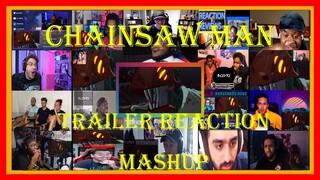 Chainsaw Man PV Trailer | MEGA REACTION MASHUP