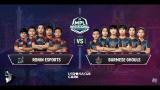 RNN VS BG MPL Invitational Game 1 | Intense Game!