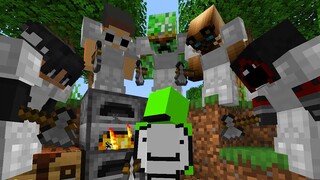 Minecraft: 1v5 hardcore Dream yang kuat (aktif), operasi ekstrem membuat semua orang terkejut!