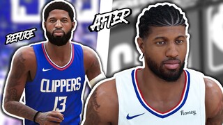 12 Players UPDATED NBA 2K21 Current Gen | Before vs After