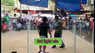 3rd fight win