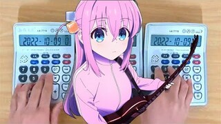 Bocchi The Rock - Guitar, Loneliness and Blue Planet (Calculator Cover)