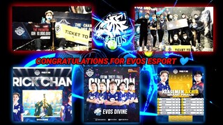 EDITOR BERKELAS FREE FIRE✨ SELAMAT UNTUK EVOS DIVINE BERHASIL JUARA FFIM SEASON 4 💙🔥 FYP TIK TOK