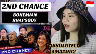 2ND CHANCE - BOHEMIAN RHAPSODY I X Factor Indonesia 2021 I FILIPINA REAKSI