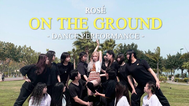 Cover tarian pertama | Rose On The Ground Cover tarian di publik