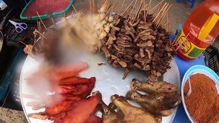 Món ăn đầu lợn luộc tại chợ vùng cao   Món Ăn Đặc Biệt Chợ Phiên Tây Bắc -  Phần 3