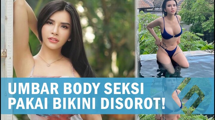 Netizen Auto Ngezoom! Potret Hot Maria Vania Umbar Body Seksi Pakai Bikini Disorot