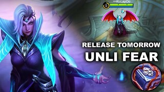 VALENTINA RELEASE TOMORROW | UNLI FEAR BUILD | MOBILE LEGENDS