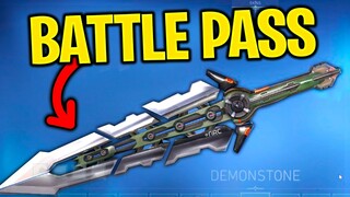 *NEW* Battle Pass Sword LEAKED! - "Demon Stone"