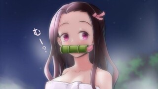 KETIKA NEZUKO ANU SAMA KAKAKNYA ( BERANTEM ) gmv