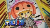 Drawing Chopper Versi Halloween | One Piece part 2