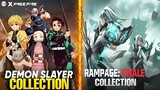 The Real Story Behind RAMPAGE FINALE AND DEMON SLAYER COLLECTION REVIEW || FREE FIRE NEW.