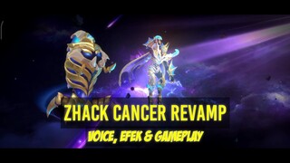 zhack Revamp kulit kepiting / zodiak kenser MLBB