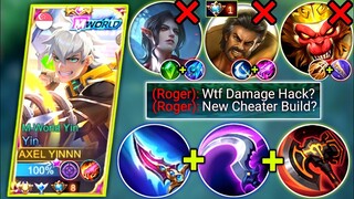 YIN BURST DAMAGE BUILD TO COUNTER PRO ROGER | BEST BUILD AND EMBLEM | MOBILE LEGENDS