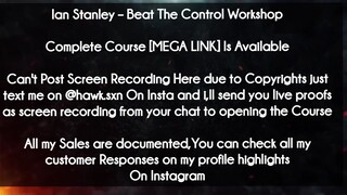 Ian Stanley  Beat The Control Workshop course download