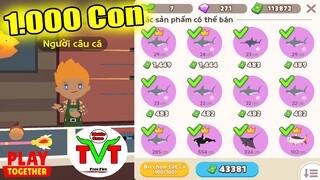 TVT Thông Báo Thời Gian Mở Tiệc Tại Nhà, Bán 1.000 Con Cá Xanh Xem Được Nhiêu ? | Play Together