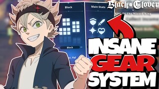 THIS *NEW* GEAR SYSTEM IS INSANE FOR F2P PLAYERS! BEST WAY TO RAISE TEAM CC - Black Clover Mobile