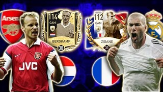 112 Zidane & 114 Bergkamp Gameplay! The Best CAMs in FIFA MOBILE