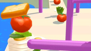 Sandwich Run All Levels Mobile Gameplay Walkthrough - Update iOS, Android Game