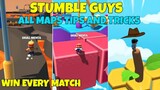 Stumble Guys All Maps Tips And Tricks In Hindi ðŸ˜‹ || Win Every Match ||  SKULL MEHTA ||