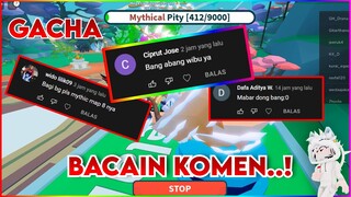 GACHA SAMBIL BACAIN KOMEN - Weapon Fighting Simulator Roblox Indonesia