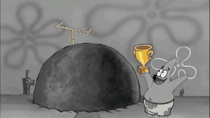 Patrick and his trophy [Dancin]