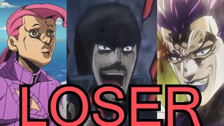 [Mash-up | JOJO] Tiga Peran Antagonis Melantunkan "Loser"