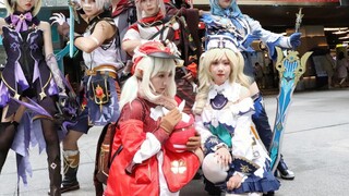 Nhóm Genshin Impact chói lọi nhất tại Chengdu Comic Con