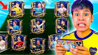 RECONSTRUYENDO MI EQUIPO en FIFA MOBILE 24 😱 *EPIC JUGADOR TOTY*