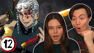 Demon Slayer Entertainment District Arc 2x12 REACTION! | Kimetsu No Yaiba Season 2