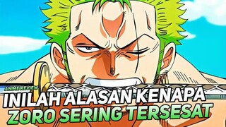 INILAH ALASAN ZORO SERING TERSESAT ONE PIECE