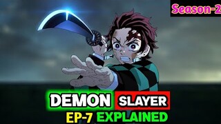 Demon Slayer Season 2 Ep-7 Explained in Nepali | Japanese Anime Demon Slayer Mugen Train Arc