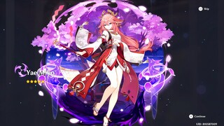 Pulling for Yae Miko Banner