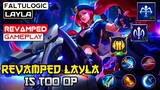Revamped Saber Breacher, Layla Gameplay [ by Faltulogic ] Mobile Legends